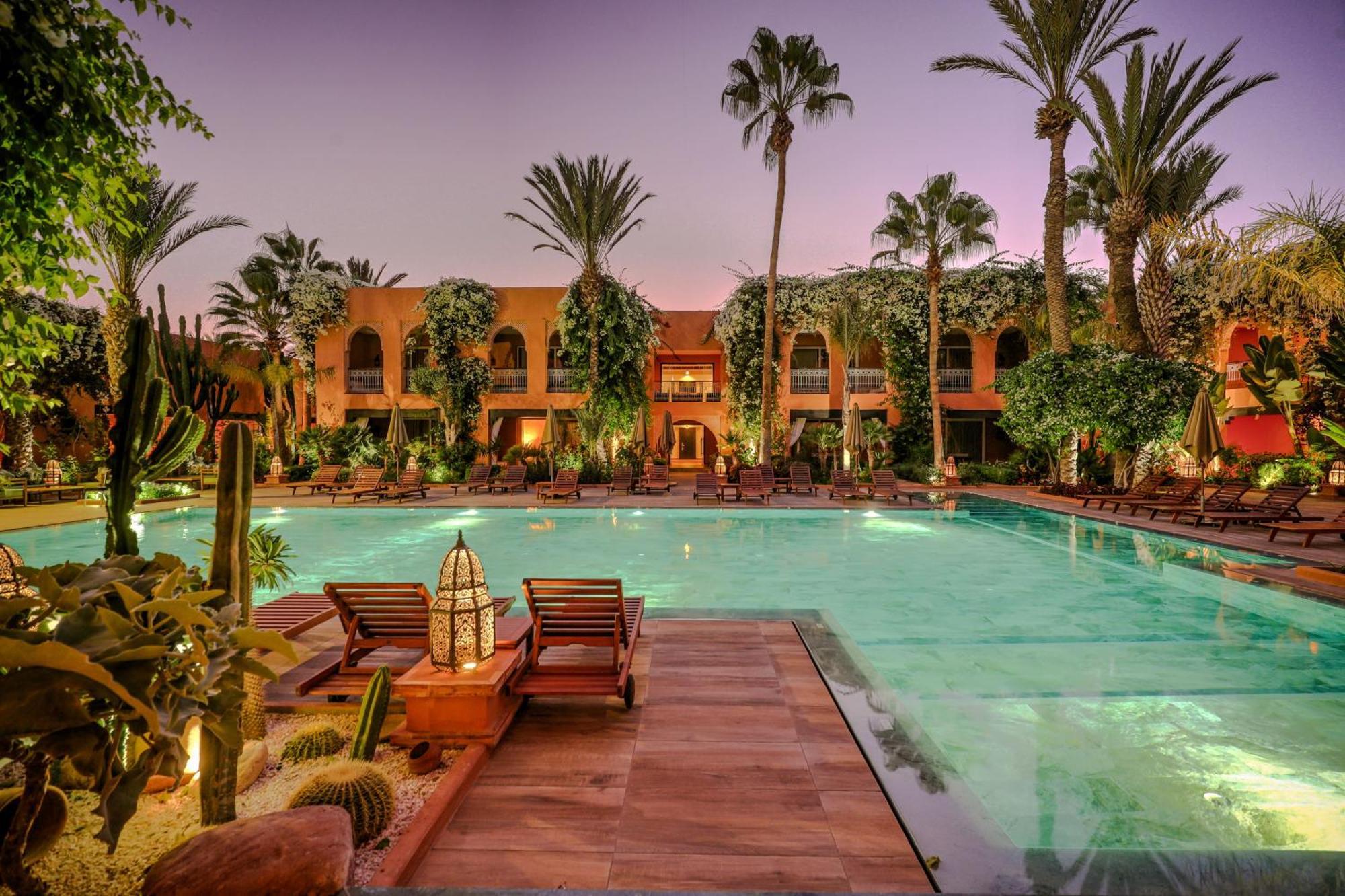 Tikida Golf Palace Agadir Exterior photo The swimming pool at the hotel