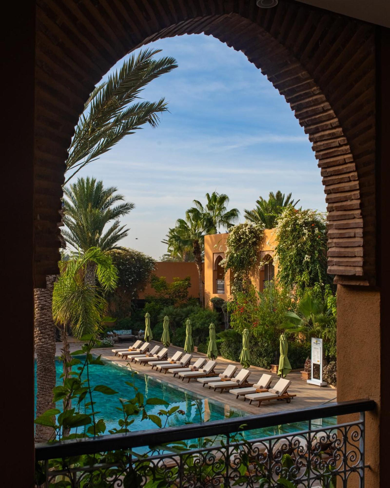 Tikida Golf Palace Agadir Exterior photo The swimming pool at the hotel