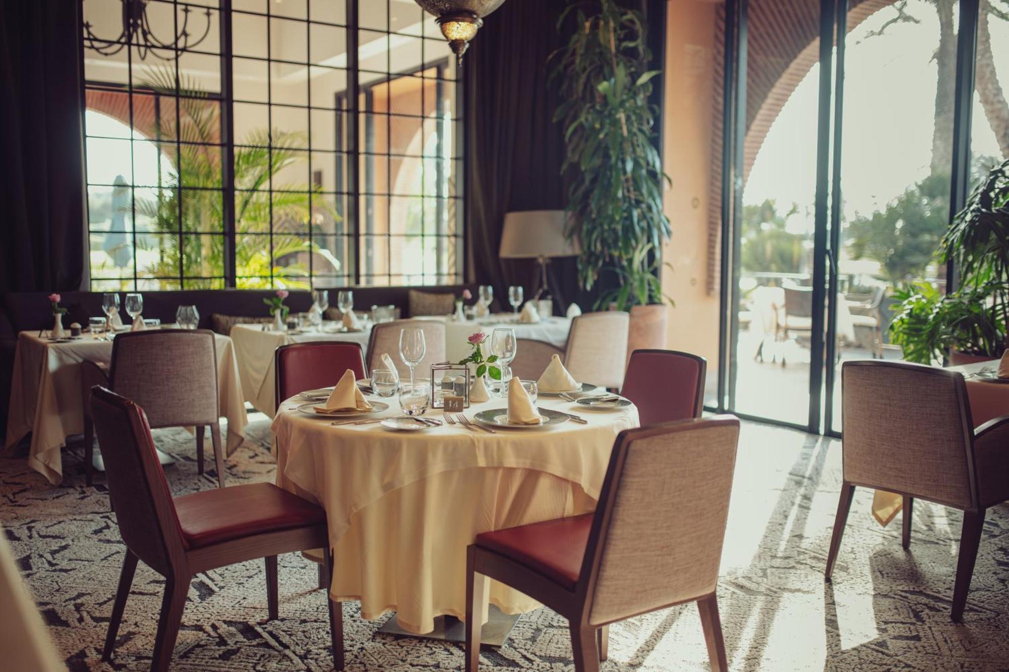 Tikida Golf Palace Agadir Exterior photo Restaurant