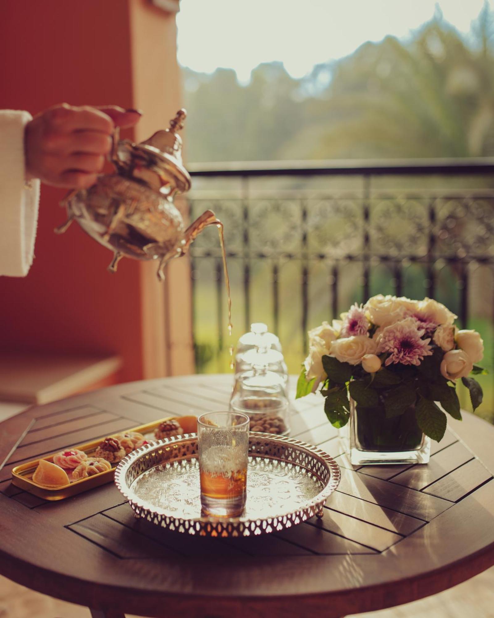 Tikida Golf Palace Agadir Exterior photo A tea ceremony