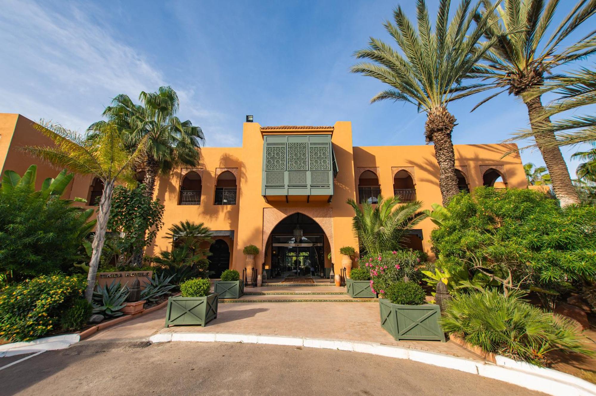 Tikida Golf Palace Agadir Exterior photo The main entrance of the hotel
